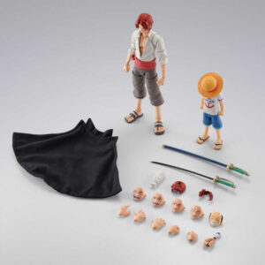 Shanks and Monkey D. Luffy (Childhood) One Piece S.H Figuarts