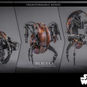 Star Wars: The Phantom Menace Droideka Movie Masterpiece 1/6th Scale Collectible Figure