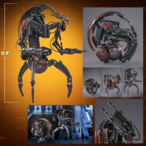 Star Wars: The Phantom Menace Droideka Movie Masterpiece 1/6th Scale Collectible Figure