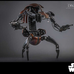 Star Wars: The Phantom Menace Droideka Movie Masterpiece 1/6th Scale Collectible Figure