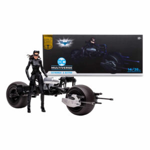 Batpod with Catwoman DC Multiverse The Dark Knight Rises