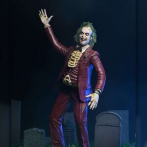 Beetlejuice Red Tuxed Scale Action Figure