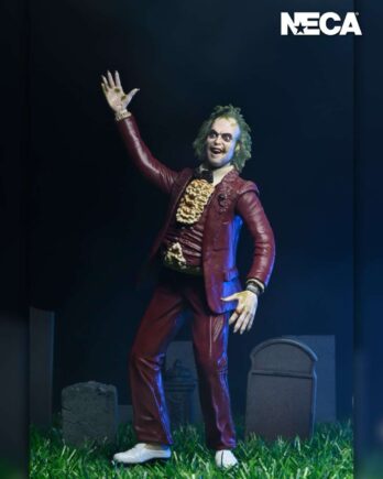 Beetlejuice Red Tuxed Scale Action Figure