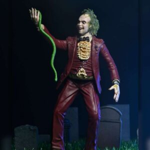 Beetlejuice Red Tuxed Scale Action Figure