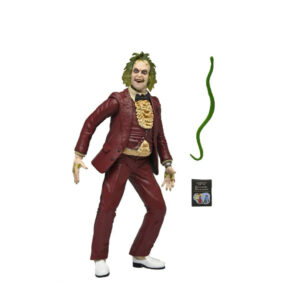 Beetlejuice Red Tuxed Scale Action Figure