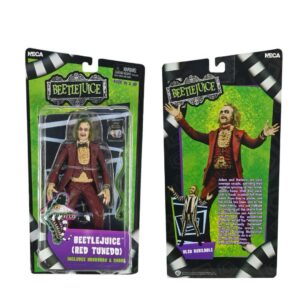 Beetlejuice Red Tuxed Scale Action Figure