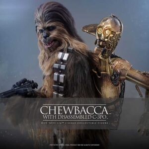 Chewbacca with Disassembled C-3PO Star Wars Episode V Movie Masterpiece 1/6th Scale Collectible Figure