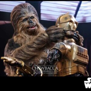 Chewbacca with Disassembled C-3PO Star Wars Episode V Movie Masterpiece 1/6th Scale Collectible Figure