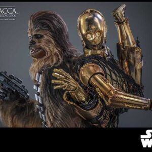 Chewbacca with Disassembled C-3PO Star Wars Episode V Movie Masterpiece 1/6th Scale Collectible Figure