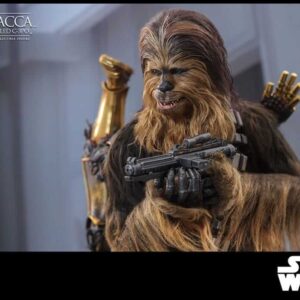 Chewbacca with Disassembled C-3PO Star Wars Episode V Movie Masterpiece 1/6th Scale Collectible Figure