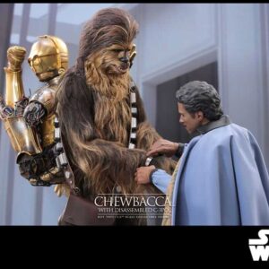 Chewbacca with Disassembled C-3PO Star Wars Episode V Movie Masterpiece 1/6th Scale Collectible Figure