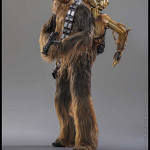 Chewbacca with Disassembled C-3PO Star Wars Episode V Movie Masterpiece 1/6th Scale Collectible Figure