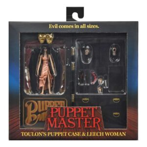 Toulon’s Puppet Case & Leech Woman Figure Set Puppet Master