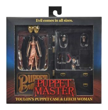 Toulon’s Puppet Case & Leech Woman Figure Set Puppet Master