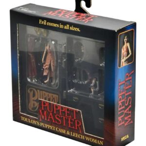 Toulon’s Puppet Case & Leech Woman Figure Set Puppet Master