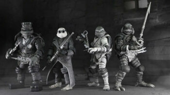 Ultimate Mutant Monster Pack Black & White Universal Monsters X Teenage Mutant Ninja Turtles