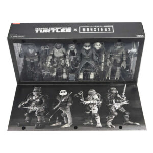 Ultimate Mutant Monster Pack Black & White Universal Monsters X Teenage Mutant Ninja Turtles