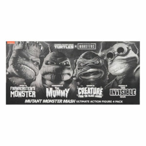 Ultimate Mutant Monster Pack Black & White Universal Monsters X Teenage Mutant Ninja Turtles