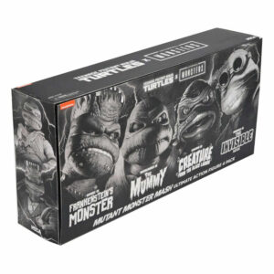 Ultimate Mutant Monster Pack Black & White Universal Monsters X Teenage Mutant Ninja Turtles