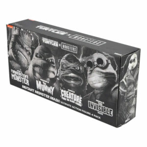 Ultimate Mutant Monster Pack Black & White Universal Monsters X Teenage Mutant Ninja Turtles