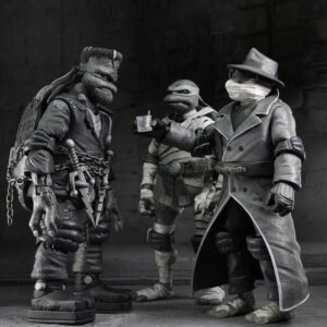 Ultimate Mutant Monster Pack Black & White Universal Monsters X Teenage Mutant Ninja Turtles