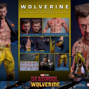 Wolverine (TVA Jacket Version) Deadpool & Wolverine Movie Masterpiece 1/6th Scale Collectible Figure