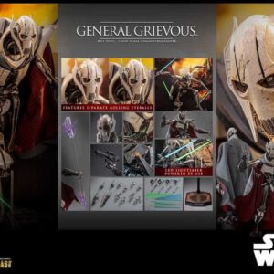 General Grievous Star Wars Movie Masterpiece 1/6th Scale Collectible Figure