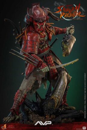 Akaoni Samurai Predator Alien vs. Predator Artist Collection 1/6th Scale Collectible Figure