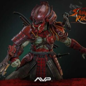 Akaoni Samurai Predator Alien vs. Predator Artist Collection 1/6th Scale Collectible Figure