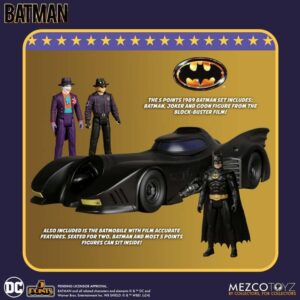 Batmobile 5 Points Batman (1989)