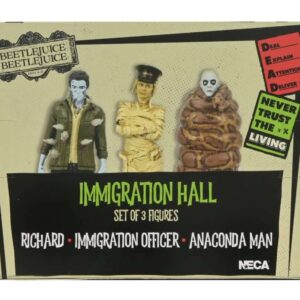 Immigration Hall Pack 3 Figure Set Beetlejuice Beetlejuice