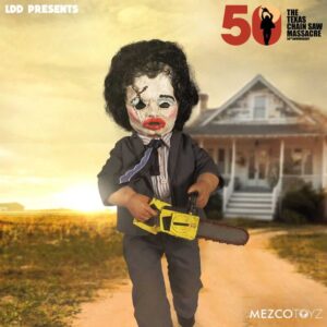 Leatherface Deluxe Edition 50Th Anniversary The Texas Chainsaw Massacre 1974 Living Dead Dolls