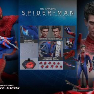 Spider-Man The Amazing Spider-Man Movie Masterpiece 1/6th Scale Collectible Figure