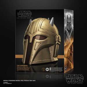 Star Wars The Black Series Star Wars: The Mandalorian The Armorer Electronic Helmet