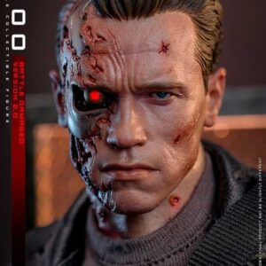 Terminator 2: Judgment Day T-800 Battle Damaged Version 2.0 Movie Masterpiece 1/6th Scale Collectible Figure