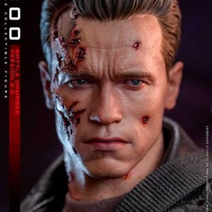 Terminator 2: Judgment Day T-800 Battle Damaged Version 2.0 Movie Masterpiece 1/6th Scale Collectible Figure