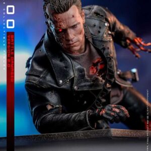 Terminator 2: Judgment Day T-800 Battle Damaged Version 2.0 Movie Masterpiece 1/6th Scale Collectible Figure