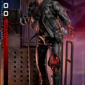 Terminator 2: Judgment Day T-800 Battle Damaged Version 2.0 Movie Masterpiece 1/6th Scale Collectible Figure