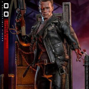 Terminator 2: Judgment Day T-800 Battle Damaged Version 2.0 Movie Masterpiece 1/6th Scale Collectible Figure