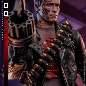 Terminator 2: Judgment Day T-800 Battle Damaged Version 2.0 Movie Masterpiece 1/6th Scale Collectible Figure