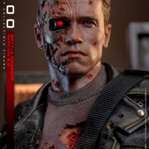 Terminator 2: Judgment Day T-800 Battle Damaged Version 2.0 Movie Masterpiece 1/6th Scale Collectible Figure