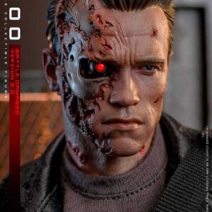 Terminator 2: Judgment Day T-800 Battle Damaged Version 2.0 Movie Masterpiece 1/6th Scale Collectible Figure