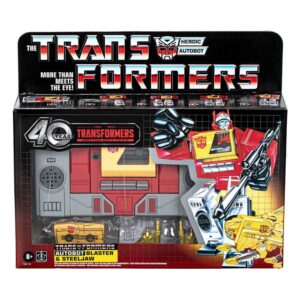 Transformers Retro G1 40th Anniversary Autobot Blaster & Steeljaw