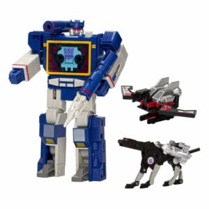 Transformers Retro G1 40th Anniversary Decepticon Communicator Soundwave, Laserbeak, & Ravage