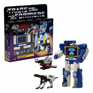 Transformers Retro G1 40th Anniversary Decepticon Communicator Soundwave, Laserbeak, & Ravage