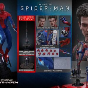 Spider-Man (Deluxe Version) The Amazing Spider-Man Movie Masterpiece 1/6th Scale Collectible Figure