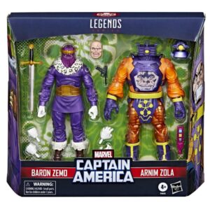 Baron Zemo & Arnim Zola Captain America Marvel Legends Series