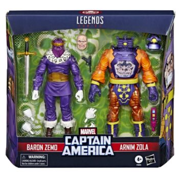 Baron Zemo & Arnim Zola Captain America Marvel Legends Series