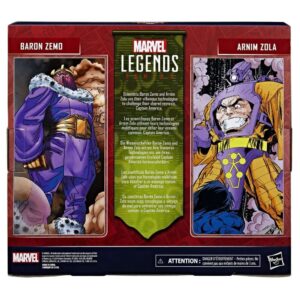 Baron Zemo & Arnim Zola Captain America Marvel Legends Series