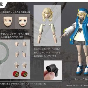 Bridget Articulated Model Kit Guilty Gear Strive